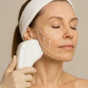 Woman having HI-FU to reduce wrinkles call LA LIPO Basildon Now!