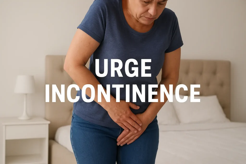 how to manage urge incontinence Basildon symptoms